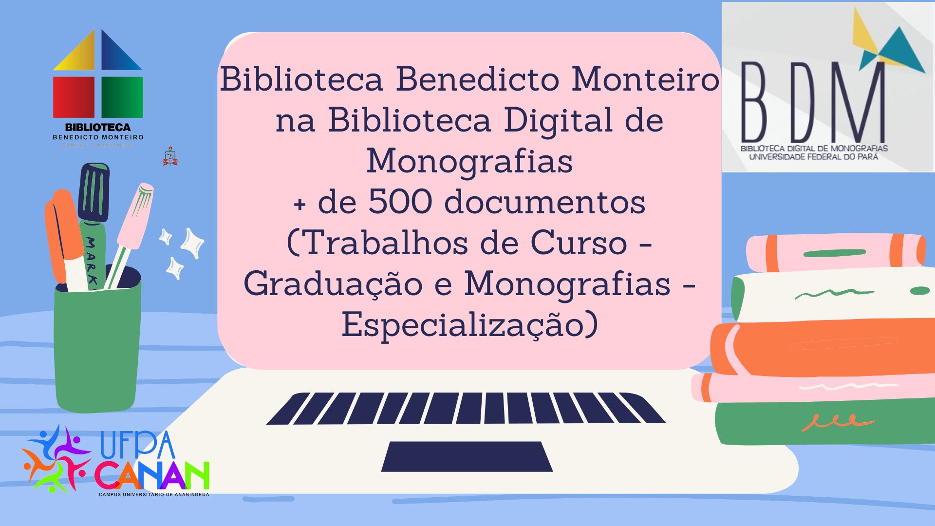Comunidades e Coleções do Campus Ananindeua na Biblioteca Digital de Monografias da UFPA